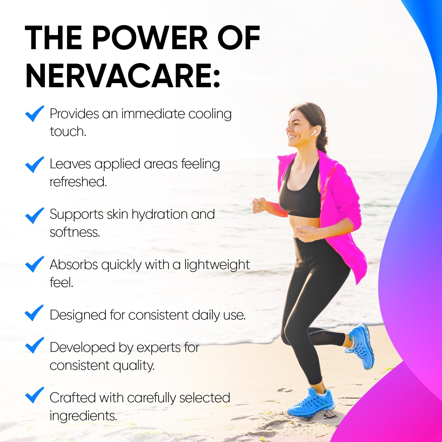 Genius Nervacare – Neuropathy Cream for Feet, Hands, Legs & Toes – Nerve Comfort Cream with Menthol, Arnica, MSM, Vitamin B6, Aloe Vera – Fast-Absorbing, Non-Greasy 2Oz — Amazon image 3