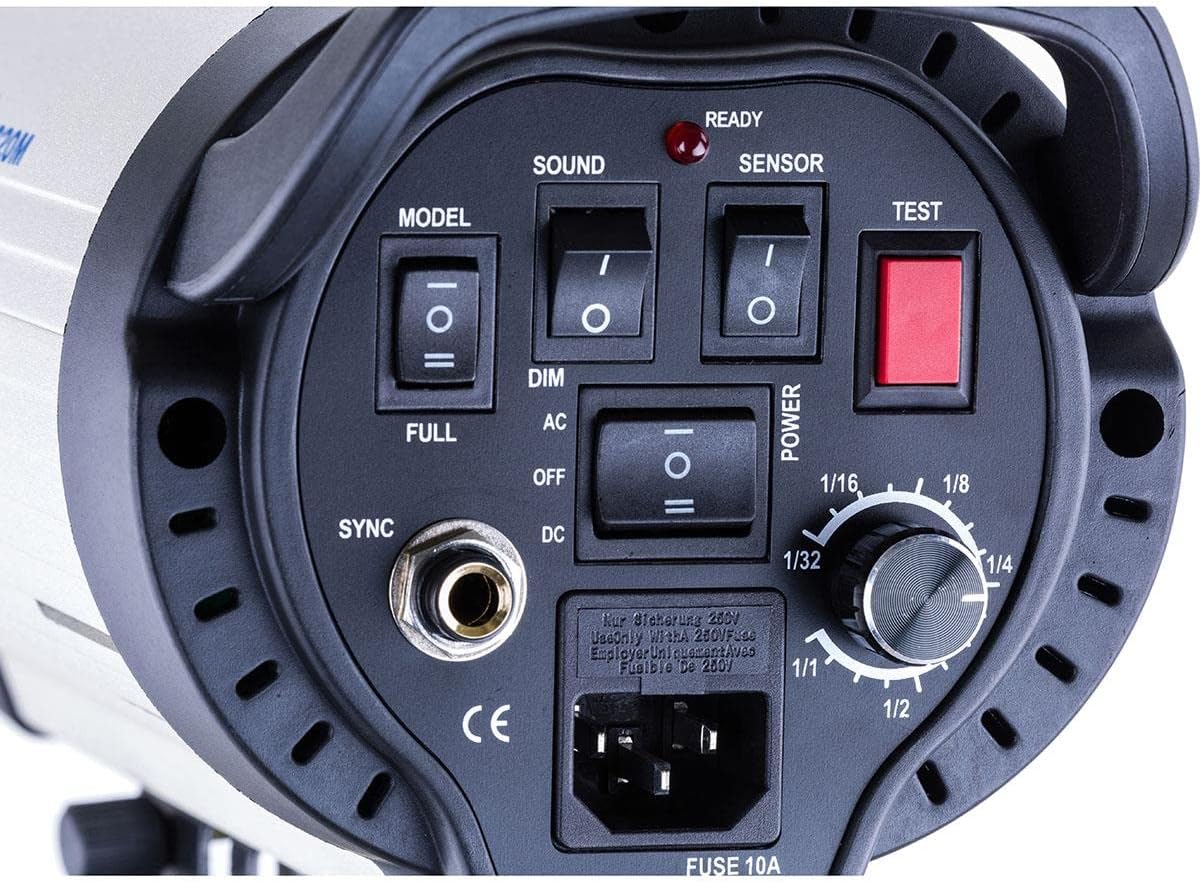 Flashpoint 1220M Monolight Flash Tube and Modeling Lamp