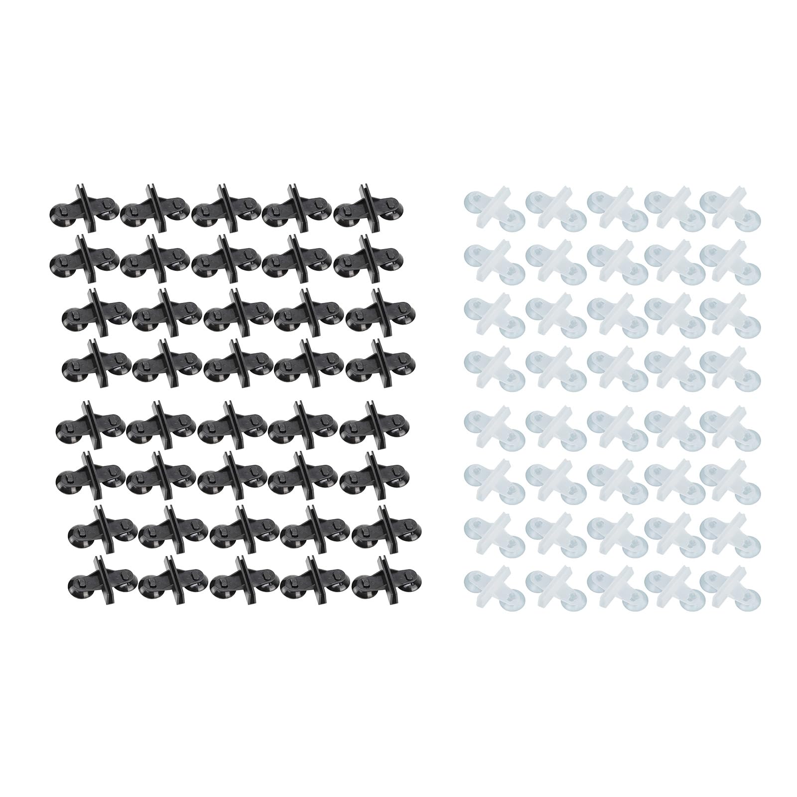 40PCS Fish Tank Divisorio Clip Divisore Foglio Holder PVC Ventosa Separatori Per Acquario Pesci Serbatoi Ventosa Ventosa