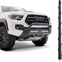 Vista 25 de BASIKER Antena para Jeep Wrangler Sport Rubicon JL 4xe Willys Mojave JK JT Gladiator 2007-2025, Antena Corta Accesorios para Jeep Wrangler Reemplazo