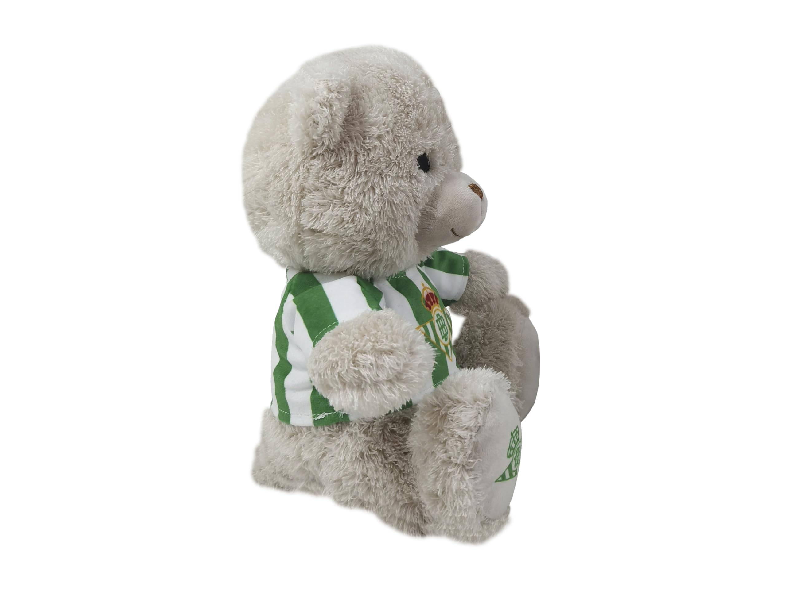 Peluche Orso Con Maglia Del Real Betis, 18 Cm, Bambola In Peluche Marrone, Prodotto Ufficiale CyP Brands, Maglietta Rimovibile - 5