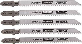 DEWALT DW3762H laminate down-cutting T-shank jigsaw blades