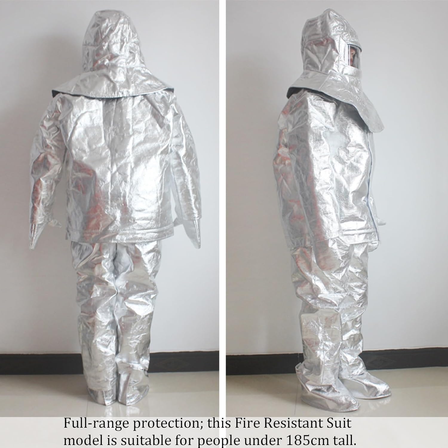 Anti Thermal Radiation Suit,Heat Resistant Clothes for High-temperature Environments,Firefighter Rescue