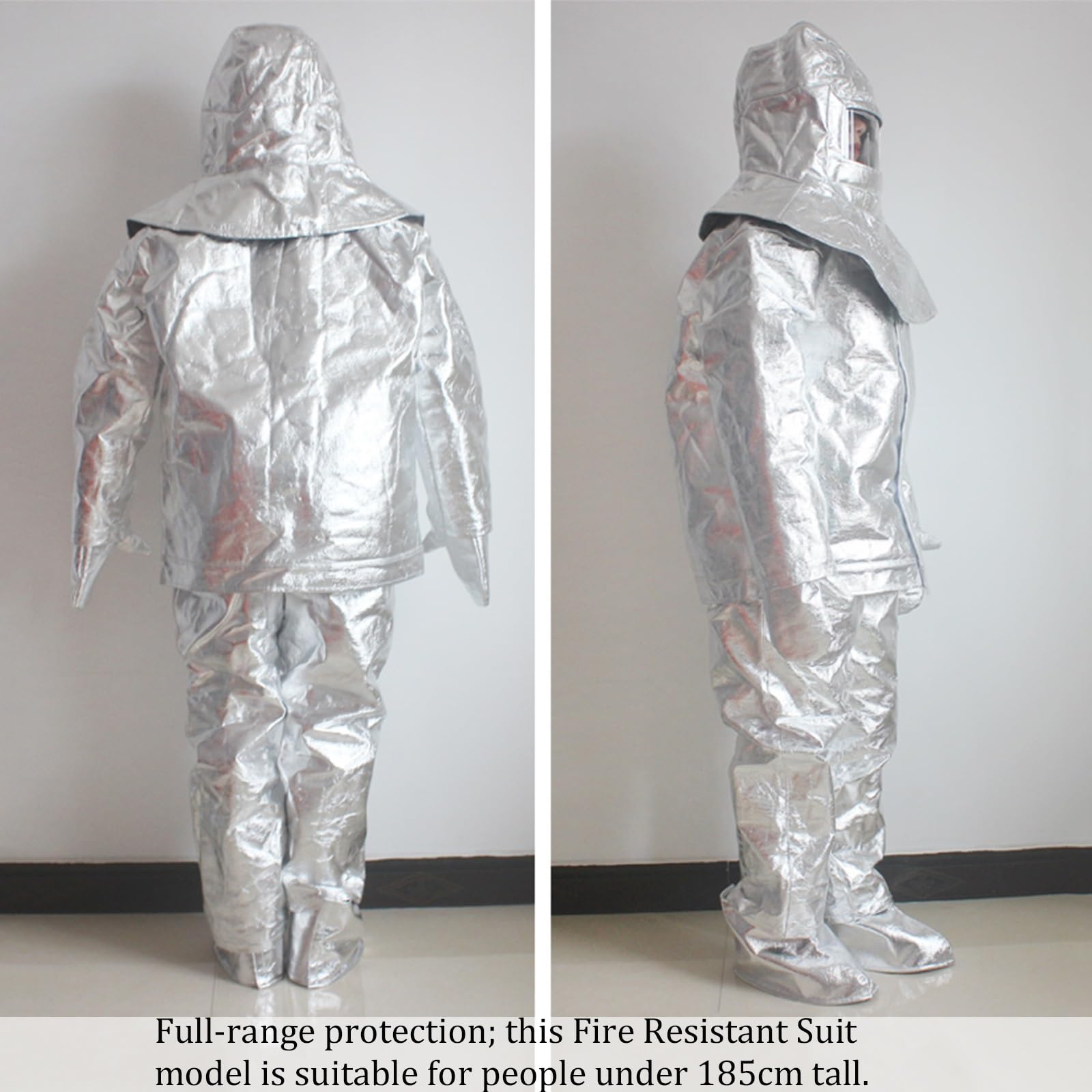 Traje antirradiación térmica, Ropa Resistente al Calor, Uniforme ignífugo de protección térmica para entornos de Alta Temperatura, Rescate de Bomberos