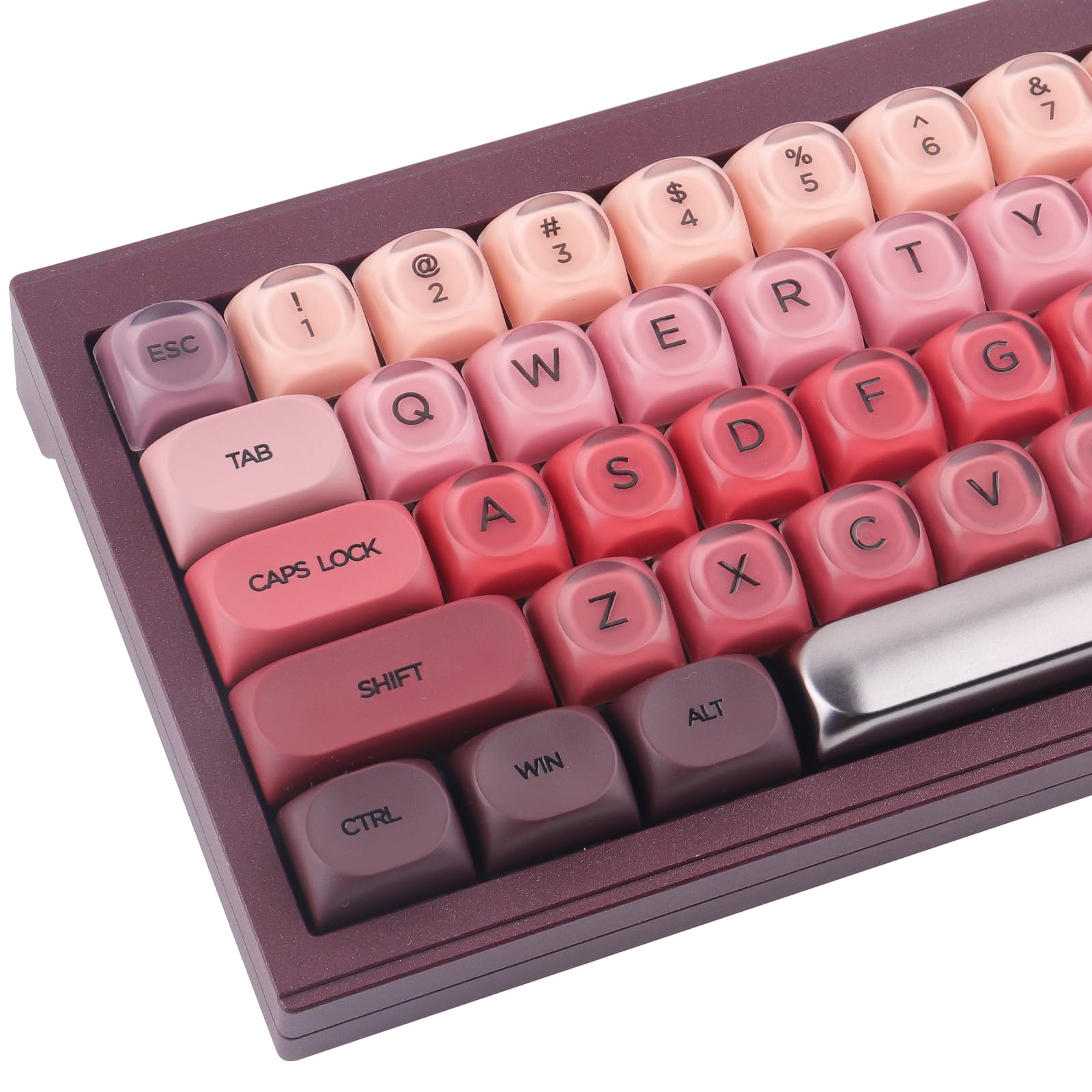 Keycaps PBT Crystal Jelly HOA para transformar la estética de tu setup gamer 8