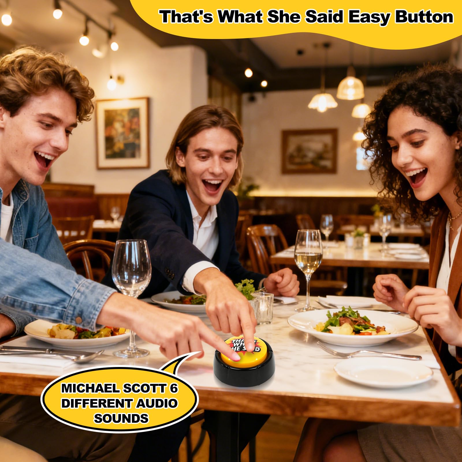 That's What She Said Easy Button,Michael Scott Voice,Funny The Office Gifts,The Office TV Show Merchandise