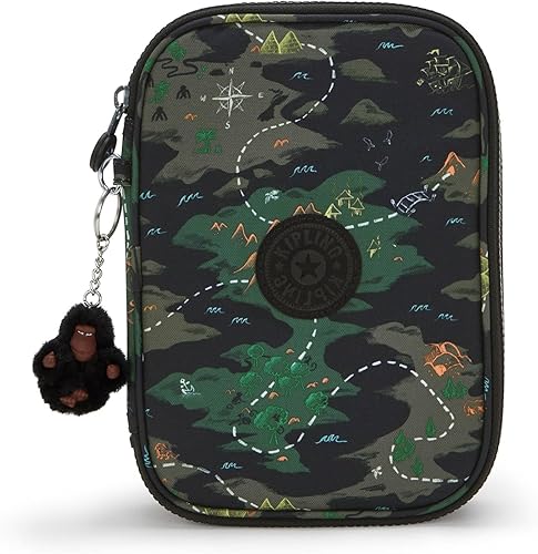 Miniatura 6 de Kipling Sabian - Mini bolso cruzado impreso, Negro Tonal, 1 Unidad (Paquete de 1), Casual Negro Tonal,Aqua Tides Metallic,cielo brillante,Caramelo