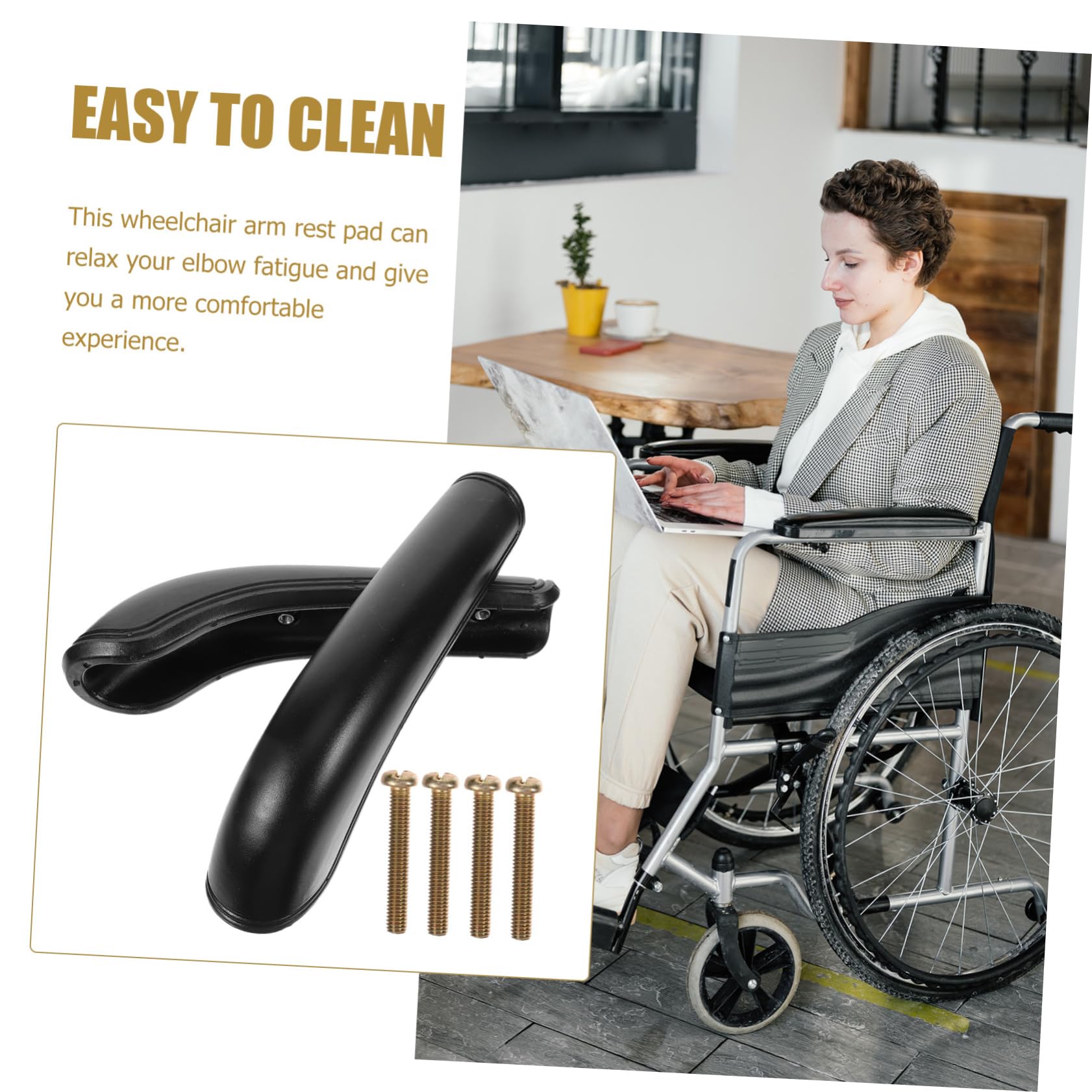 5 Series 5 Juegos De Accesorios Para Reposabrazos De Almohadillas De Soporte Cojín Para Accesorios Para Sillas De Ruedas Piezas De 2 piezas x 5