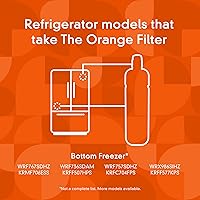 Vista 7 de everydrop® por Whirlpool - Filtro 2 de agua y hielo para refrigerador, EDR2RXD1, paquete único