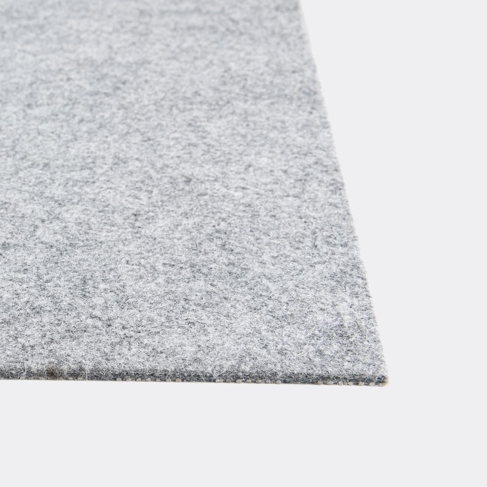 Gent drizz Non Slip Rug Pad 8x10-1/4"" Thick Non Skid Felt Rug Pads,Under Rug Carpet Gripper,Ultra Strong Grip,Premium Deluxe Cushioned,Safe for All Hardwood Floors, Adds Comfort and Protection.