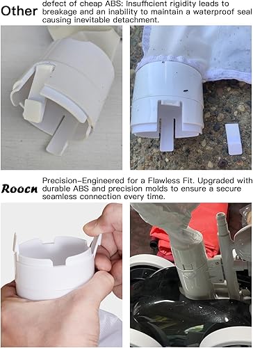 Miniatura 4 de Bolsas de filtro universales con cremallera para limpiadores de piscinas Polaris 360 y 380, bolsas de malla de repuesto multiusos, paquete de 2