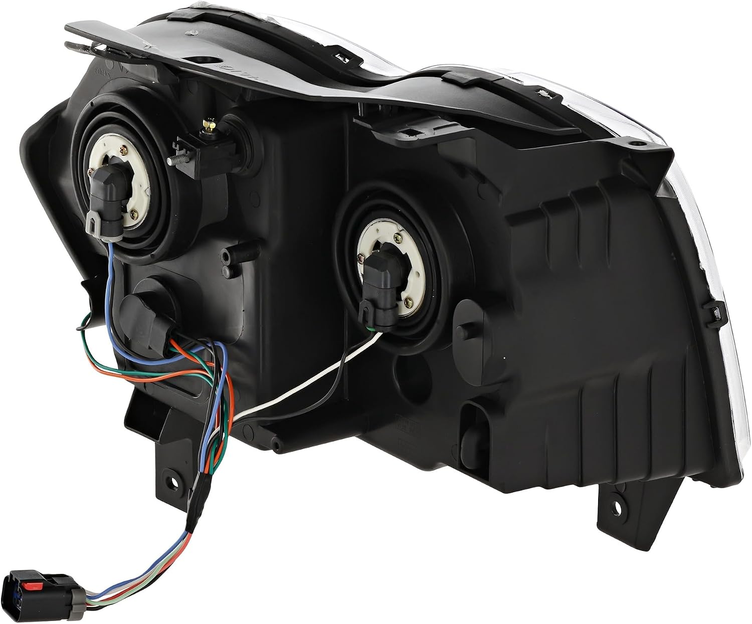 Compatible with 05-07 Grand Cherokee Front Halogen Headlight Headlamp Assembly with Bulb Left Driver Side