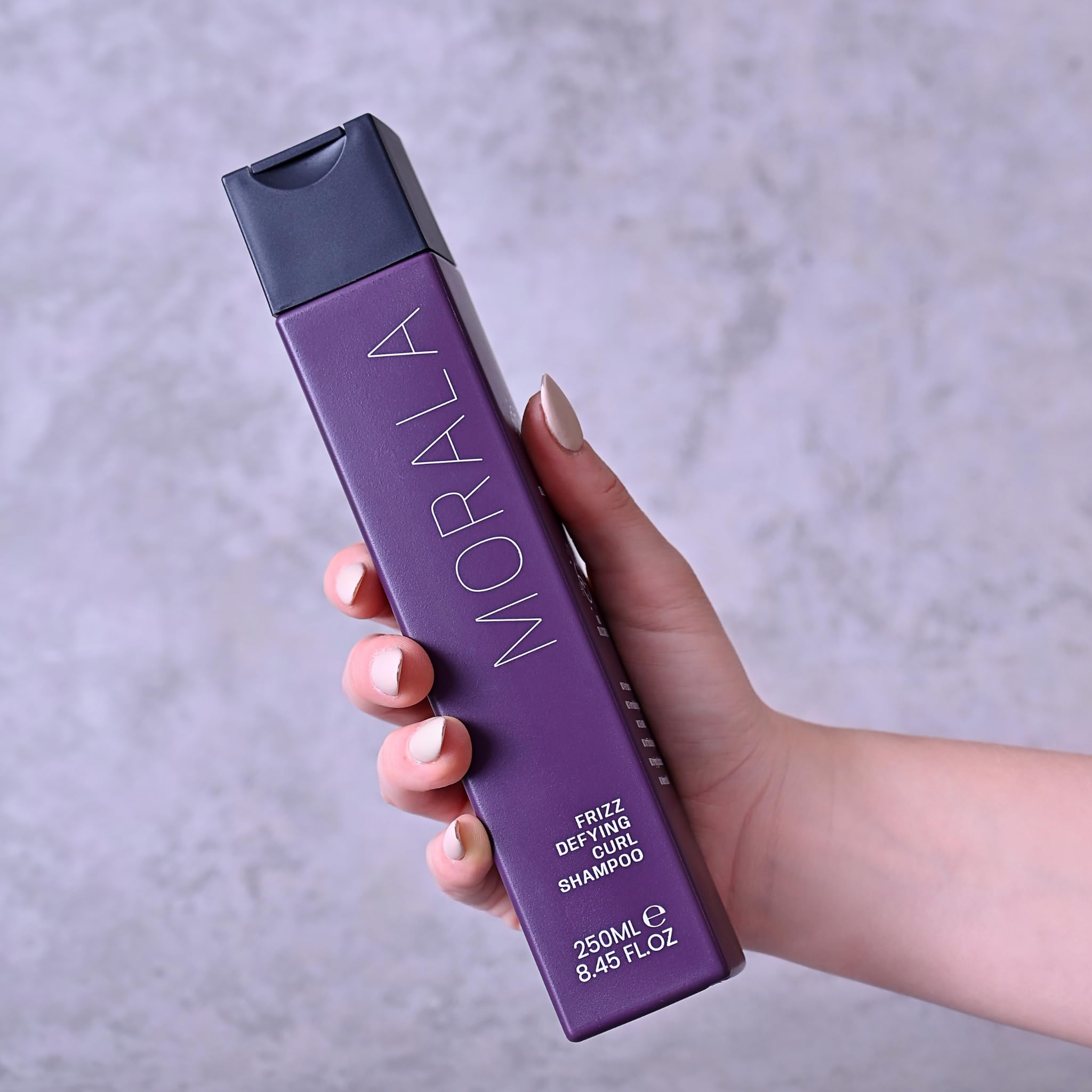 MORALA Frizz Defying Curl Shampoo, 250ml, Curly Hair, Sulphate-Free, Silicone-Free, Frizz Control, For Defined And Voluminous Curls - Image 2