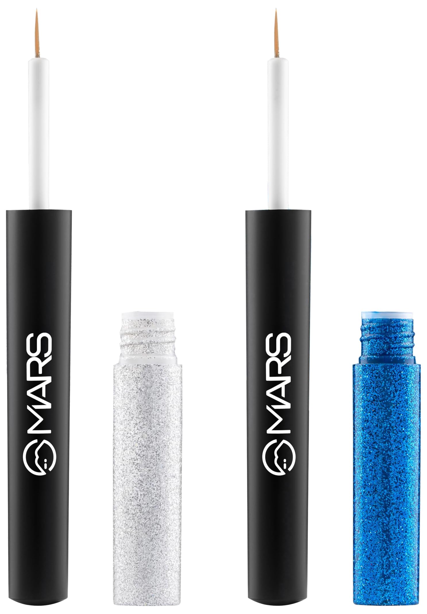 MARS Twinkle Wink Glitter Eyeliner (1.6 ml) Quick-Dry Eye Makeup for Party, Wedding & Festival Twinkle Wink Glitter Eyeliner (1.6 ml) (05-MIDNIGHT-BLUE) Smudge-Proof-image-34