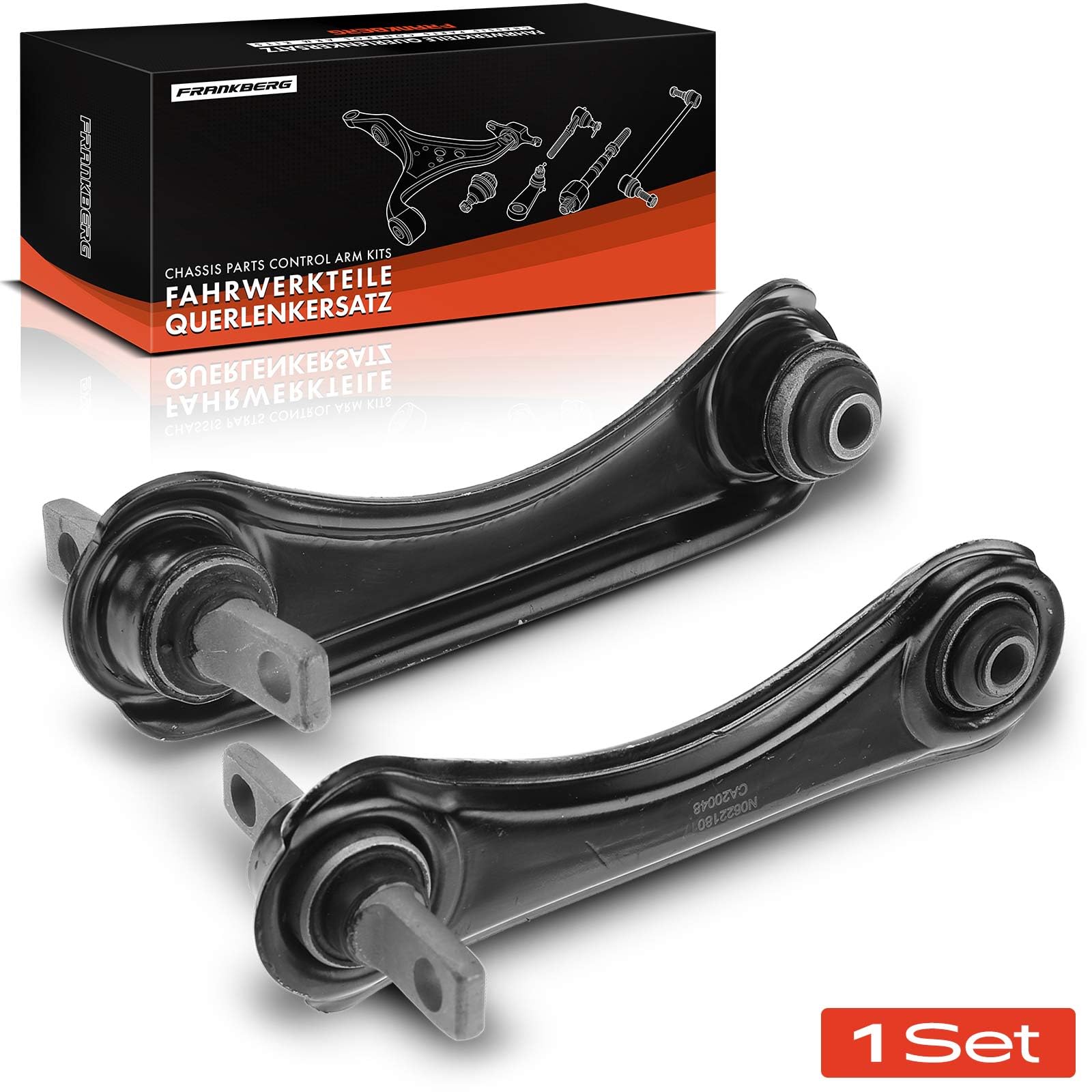 Frankberg 2 brazos de control de suspensión trasera 52400-SR0-A00 | trasero, 52400-SR0-A00; Compatible con: Civic VI Hatchback EJ EK, Integra Coupé DC, Civic VI Sedán EJ EK