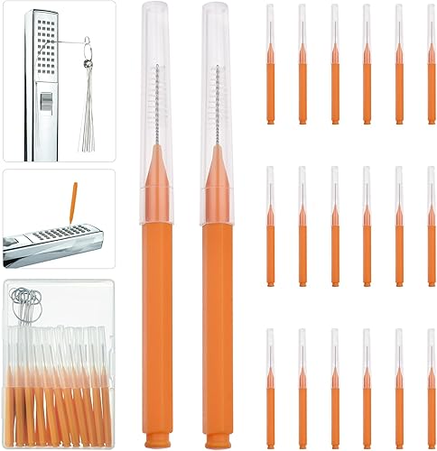 Herramientas de cepillo de limpieza para cabezal de ducha, limpieza suave, sin daños a las boquillas, púas de varios tamaños para hacer frente a la