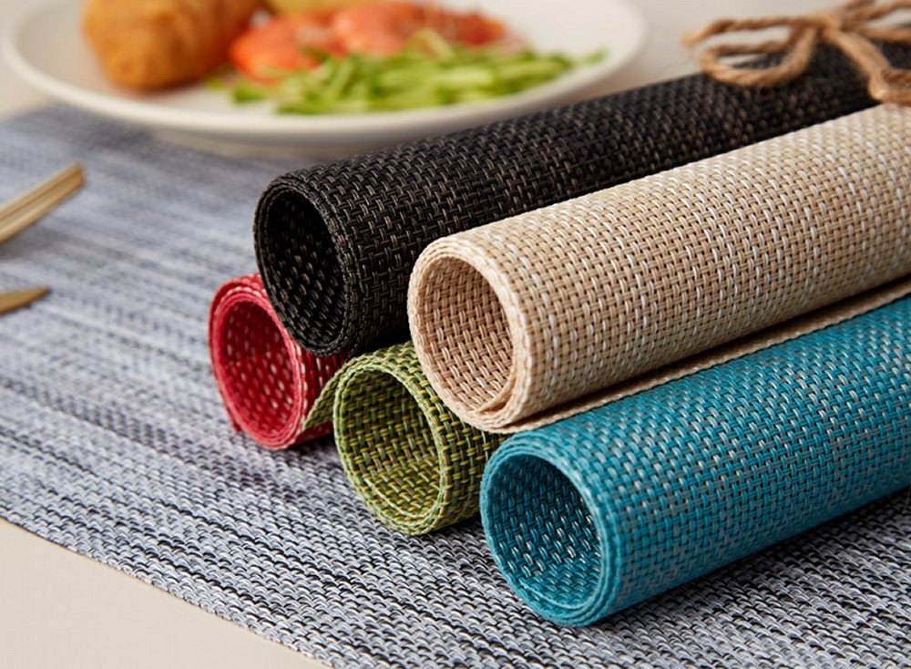 ランチョンマット 4枚 30×45cm ターコイズ 327405.jpg