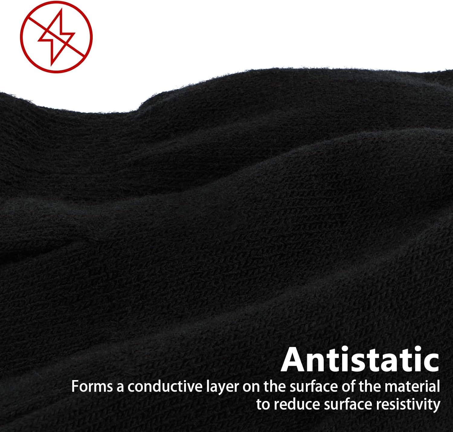 BEVTEE 4 Pairs Fingerless Gloves for Women Men, Winter Knitted Half Finger Gloves, Fit for Working, Typing, Writing, Running - Image 8