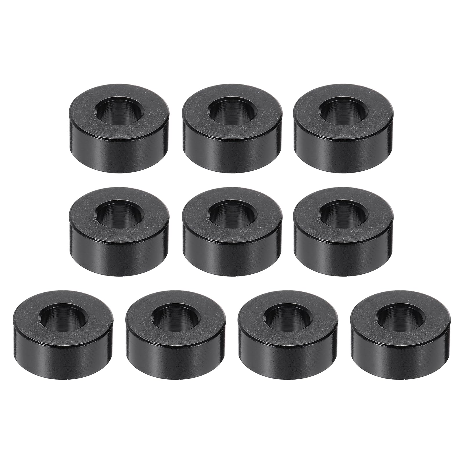 PATIKIL 10pcs M5 Aluminium Spacers, 3/16" ID x 1/2" OD Round Standoff Spacer