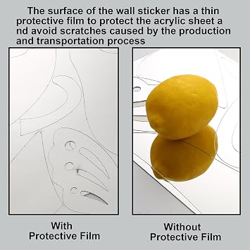 HNVNER Mirror Wall Decals - 3D Flower Wall Stickers Murals for Living Room Bedroom,DIY Walls Decor for TV Background and Sofa Backdrop (L, Mirror Silver)