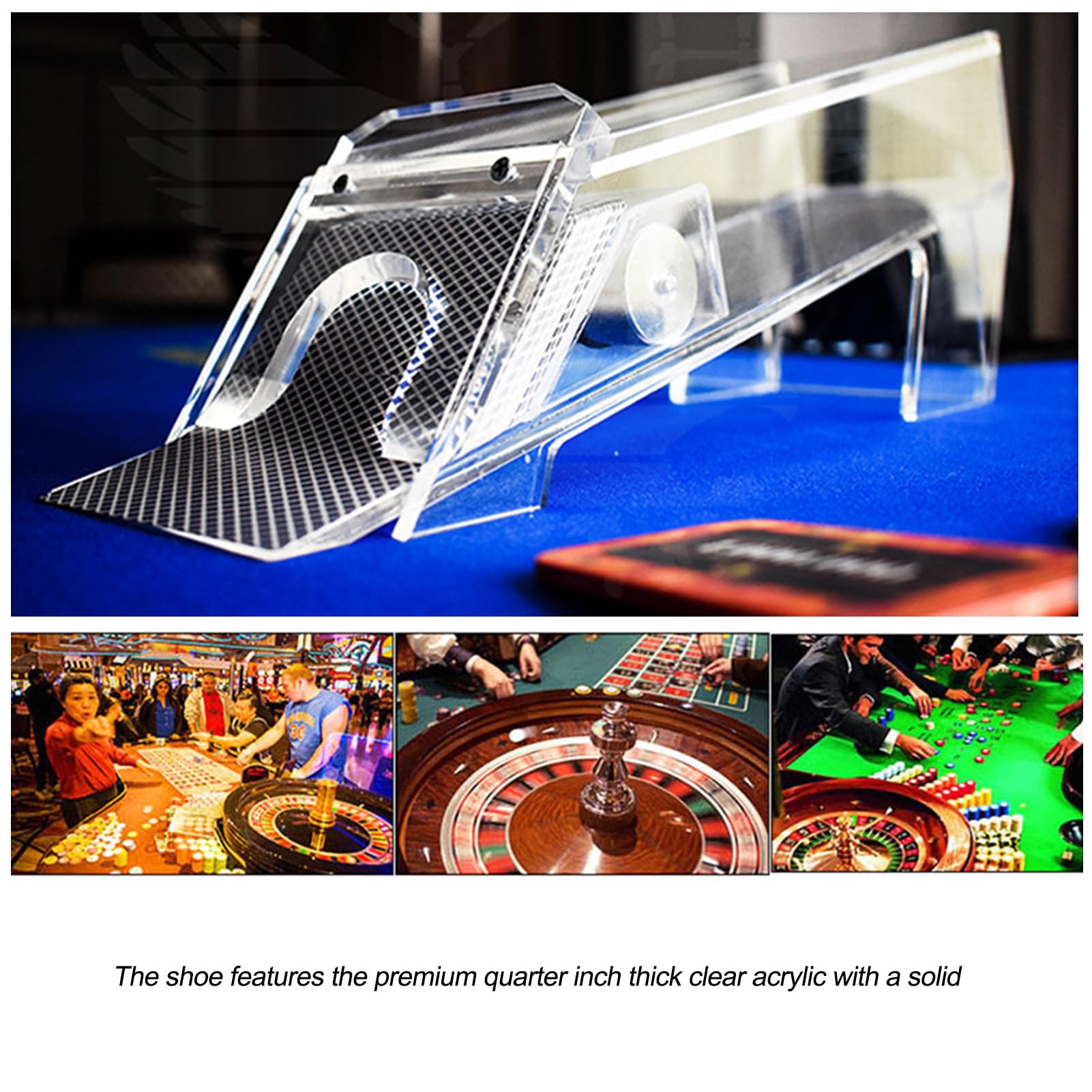 Blackjack Dealing Shoe - Dispenser di Carte da a 8 mazzi