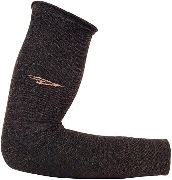 DeFeet - Armskin Wool - Easy-on, Easy-off Stretch Fit. Cycling, Running and Hiking, Recommended Temperatures 35-55 Degrees | USA-made Armskins with Thermal Guard insulation, 35-55F warmth, stretch wrist-to-biceps coverage for cycling/running/hiking
