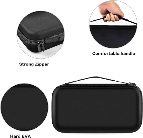 Miniatura 10 de ANKHOH Funda de radio compatible con radio bidireccional GMRS de 50 canales, funda para walkie talkie de largo alcance, soporte de almacenamiento de