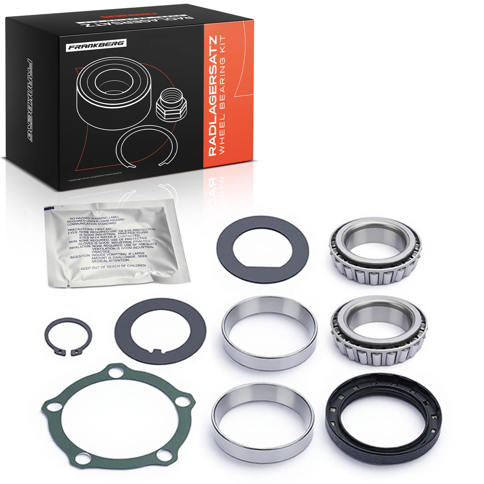 Roulement de roue avant pour Discovery et Range Rover kit rechange VKBA3420 - 8