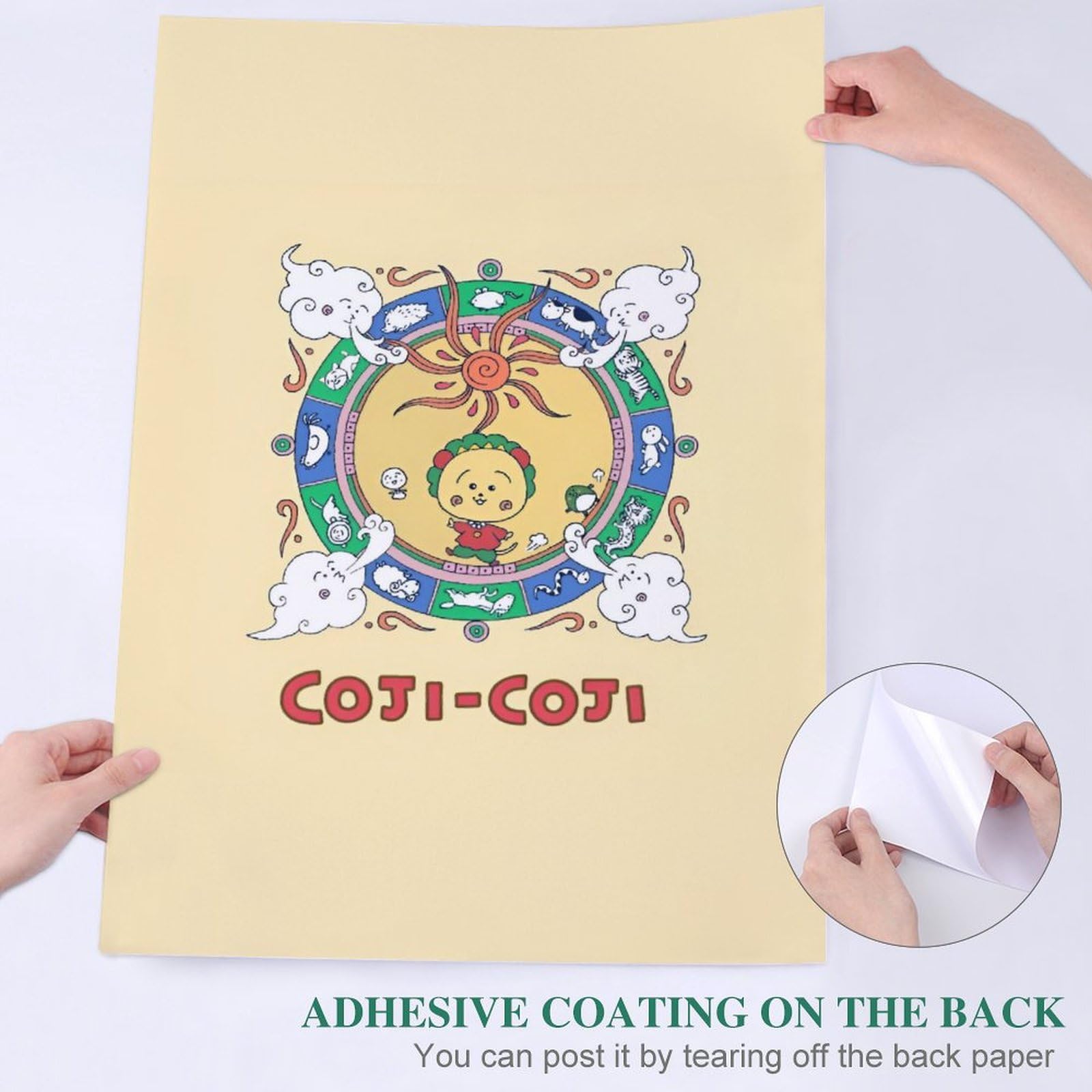 Amazon.co.jp: コジコジ ポスター 絵画 インテリア 壁紙用 壁紙 アート