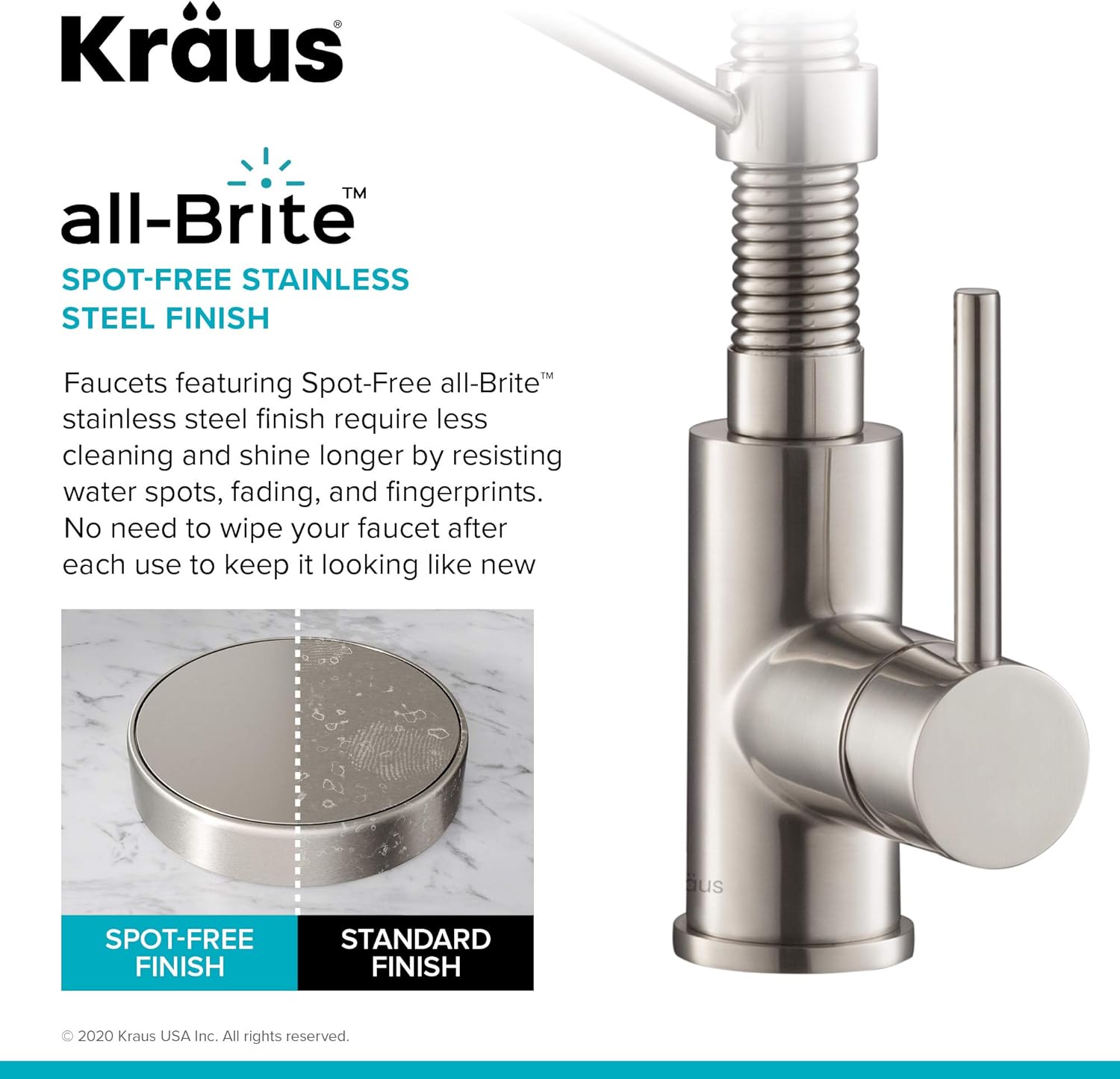 🔥 Crаzу Dеаlѕ Kraus KPF-1610-FF-100SFS Bolden Commercial Style Pull-Down Kitchen Purita Water Filter Faucet Combo, Spot Free Stainless Steel