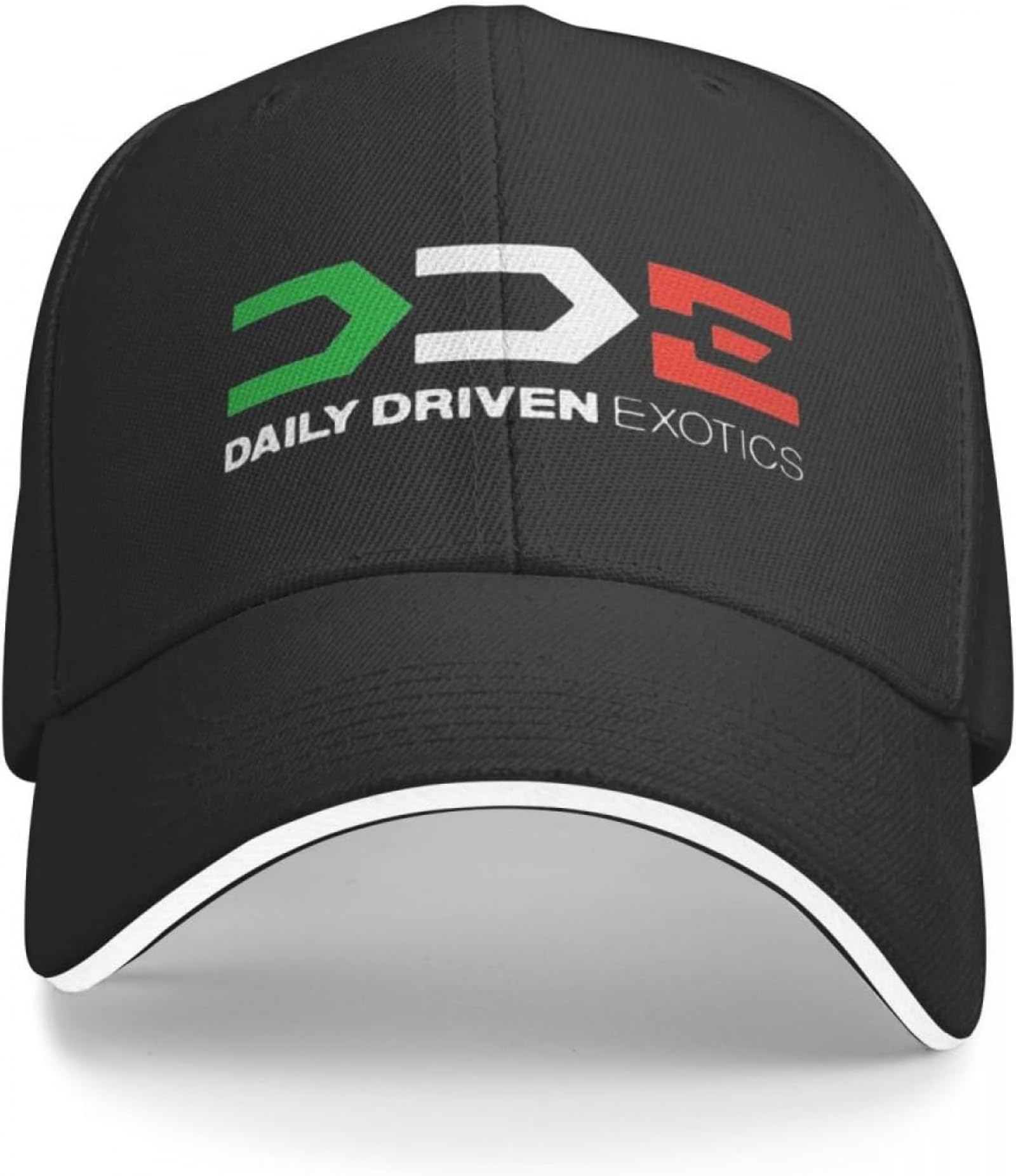 Caphatmc Unisex Color Baseball Cap Hiphop Sun Hat Dde Daily Driven Exotics Baseball Cap Snapback Cap Birthday Christmas Hat New In The Hat Hats Man Women's