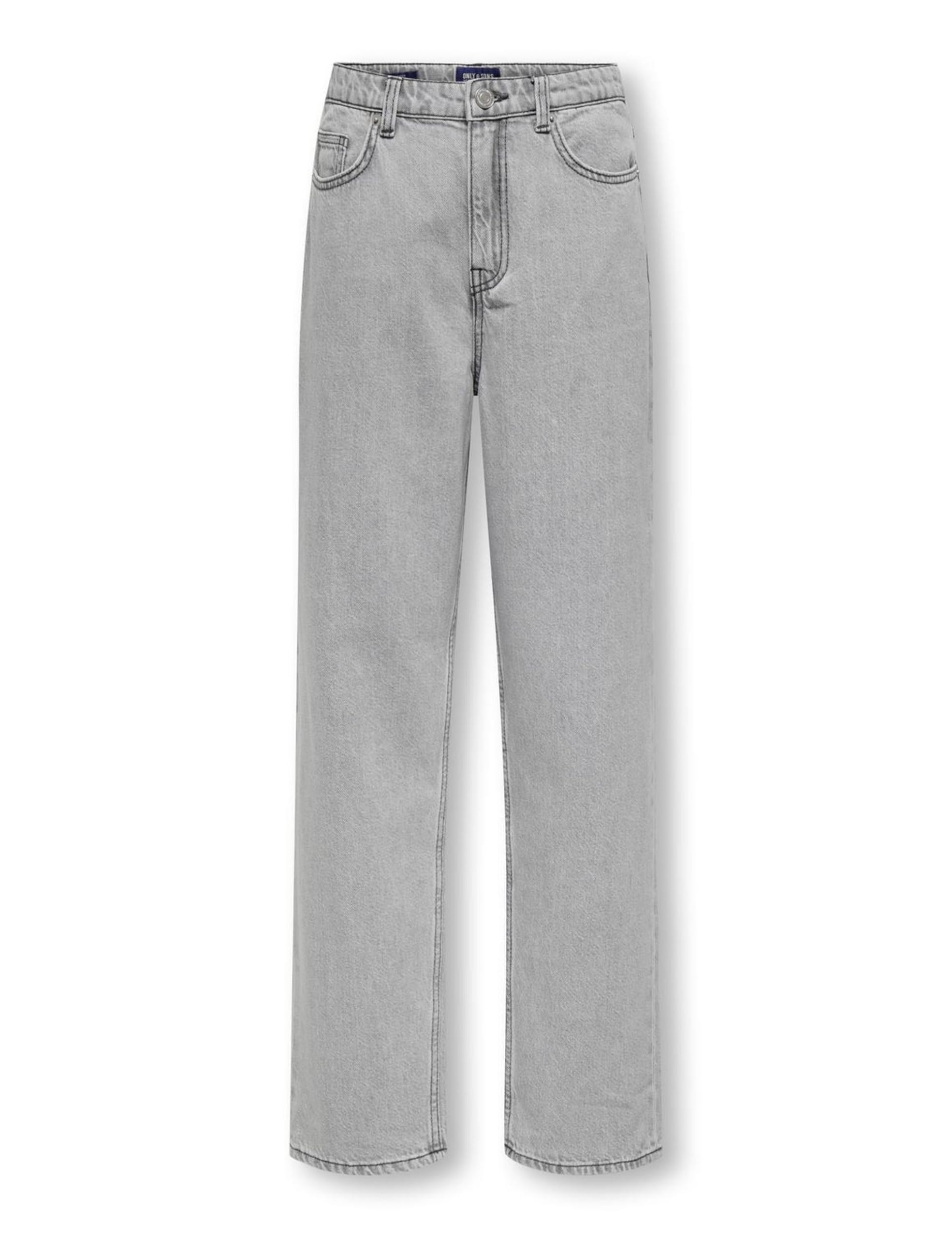 ONLY & SONS Osjfade Loose Lmg 4717 PIM DNM Noos, Denim Light Grey, 152