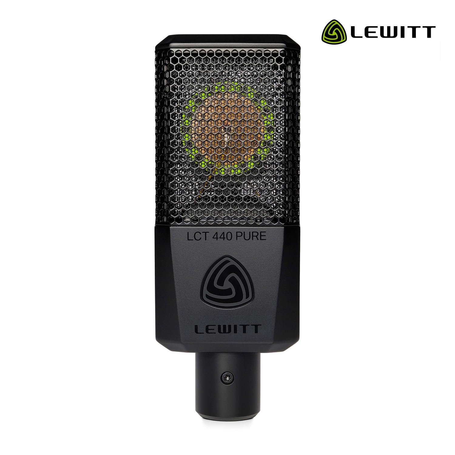 LCT 440 Pure - XLR-Kondensatormikrofon mit 1" Kapsel - Ideal für Gesang, Instrumente, Podcasting & Streaming - Inklusive Mikrofonspinne, Popschutz, Windschutz & Transporttasche