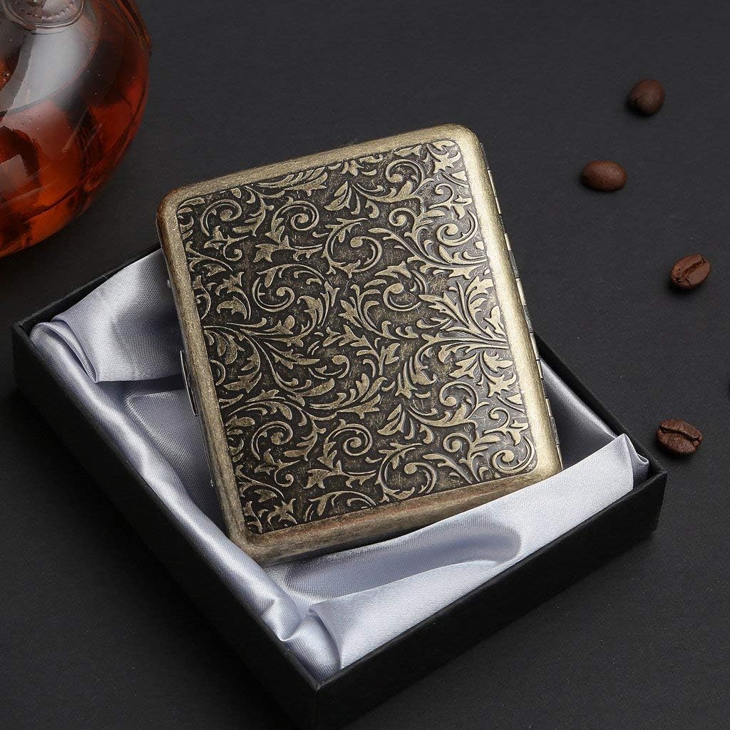 portasigarette da uomo con incisione