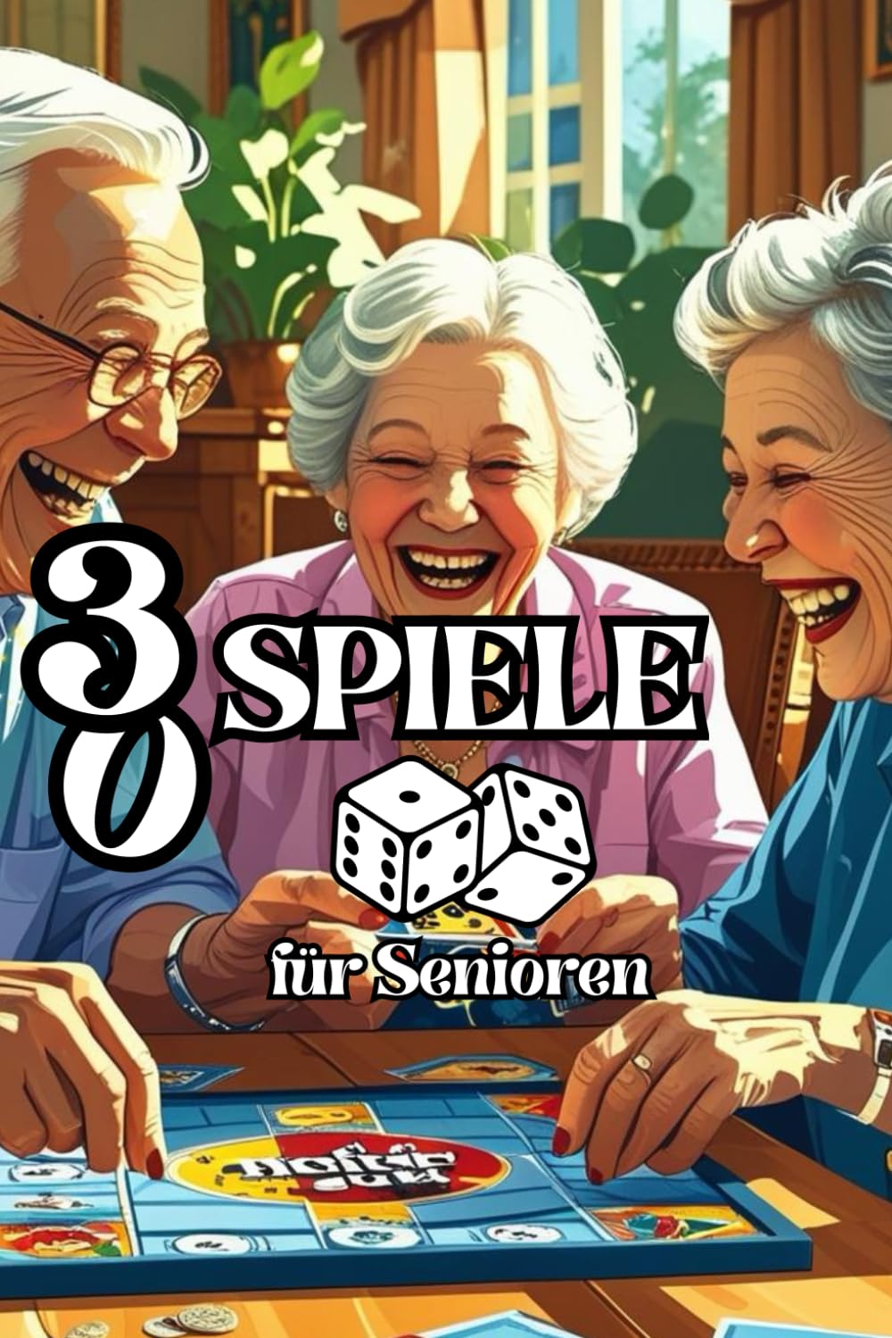 30 Spiele für Senioren: Beschäftigung und Gedächtnistraining (Das Aktivierungsbuch für Betreuungskräfte im Altenheim)