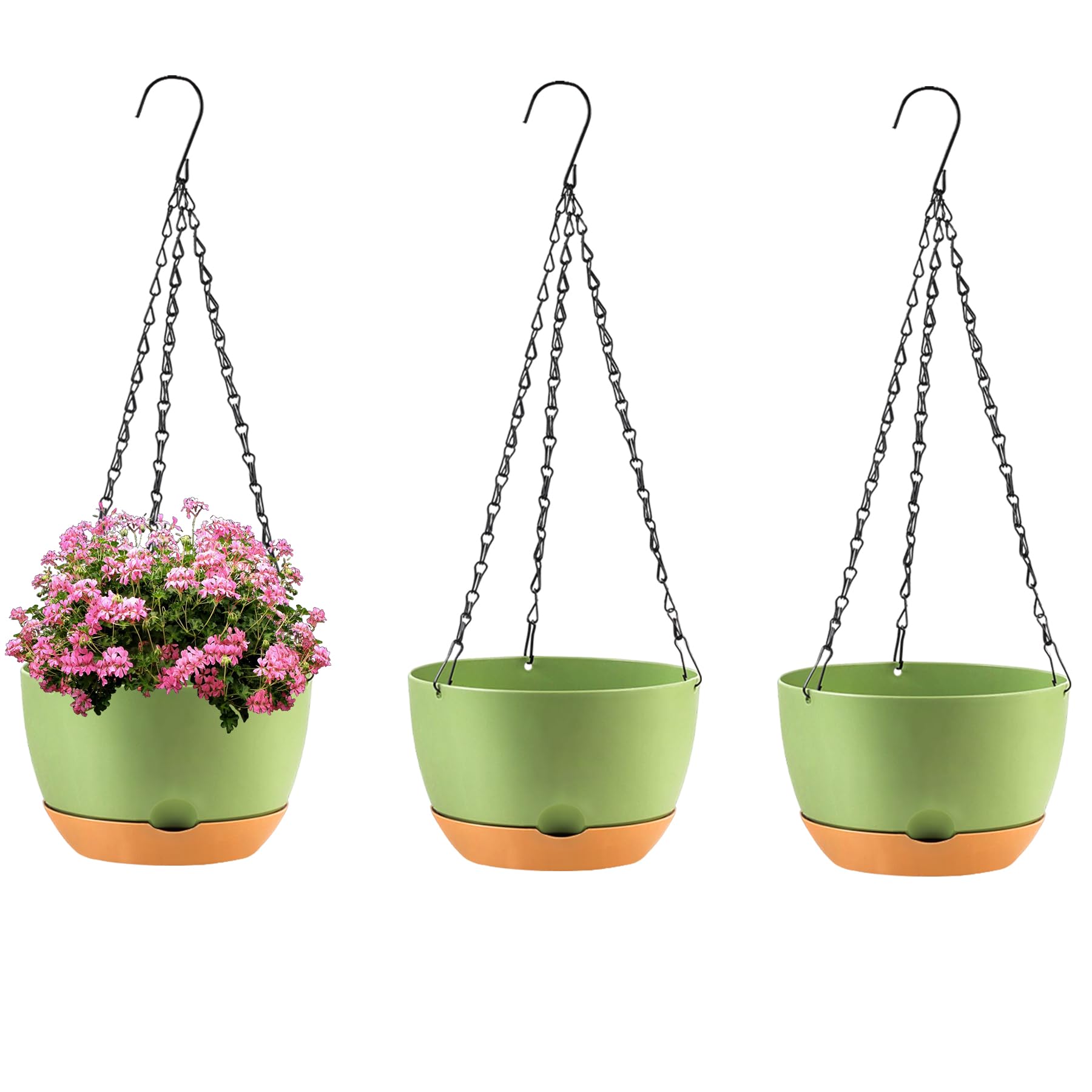 KPUVX Self-Watering Hanging Planter