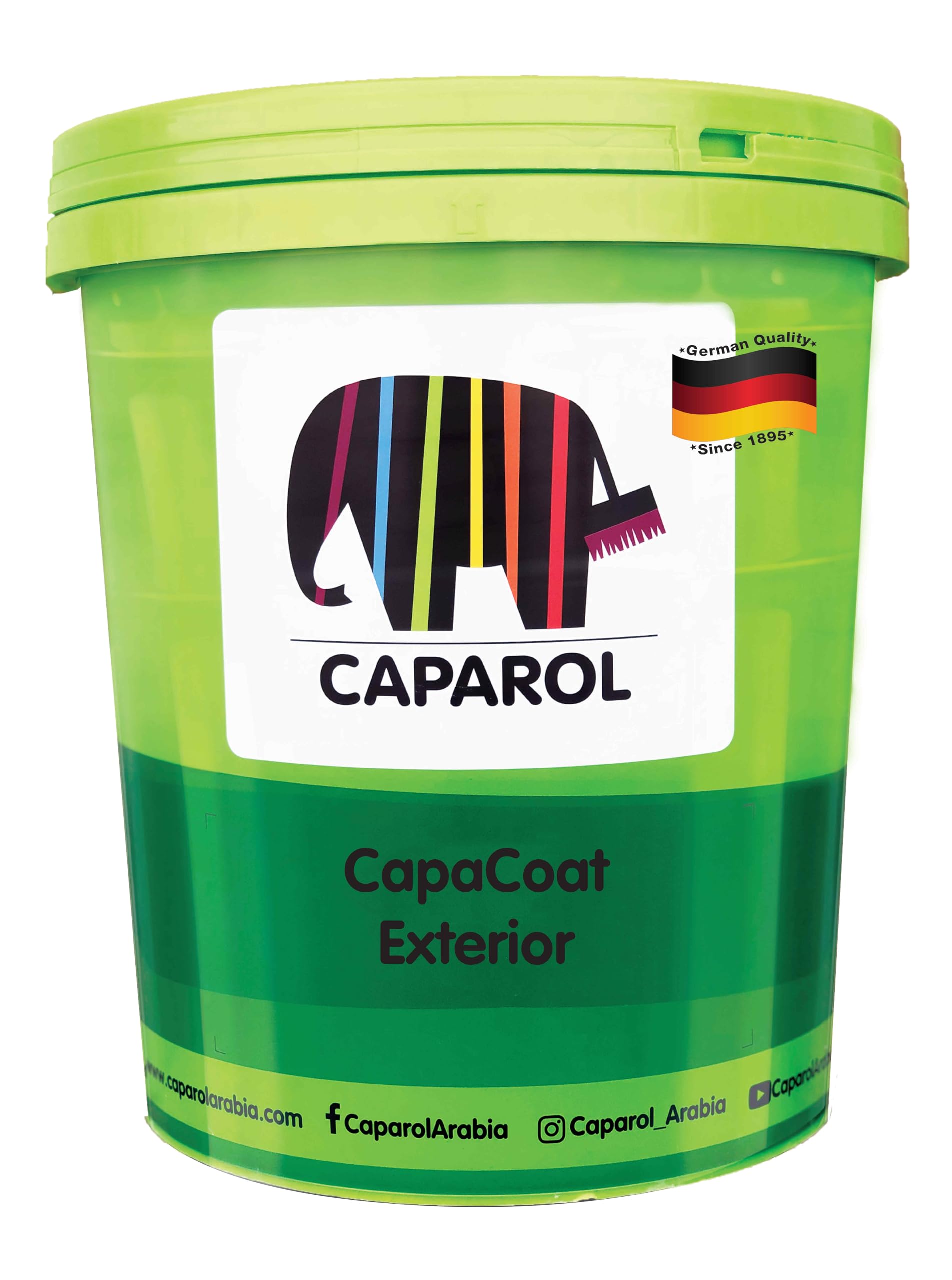 CapaCoat Exterior Acrylic Paint for Home, Low VOC, Smooth Application