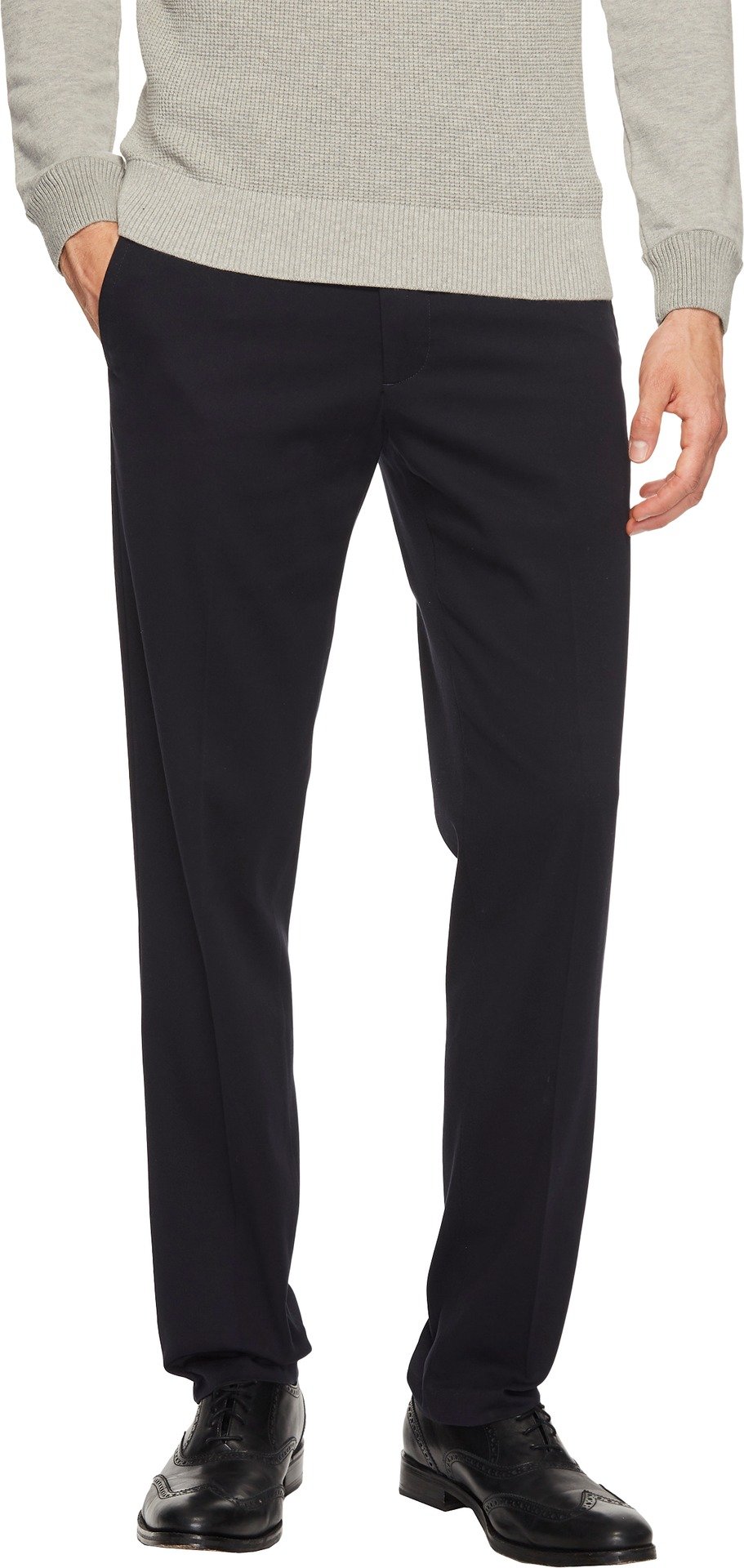 Dockers Men's Easy Khaki Slim fit Casual Pants, Navy, 33W / 34L