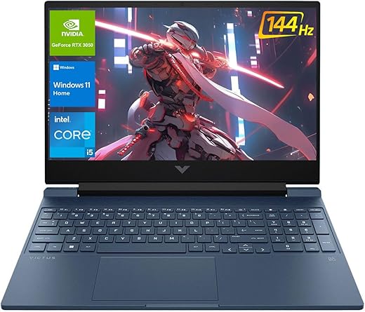 HP Victus 15.6″ i5 Gaming Laptop – RTX 3050, 32GB RAM, 1TB SSD