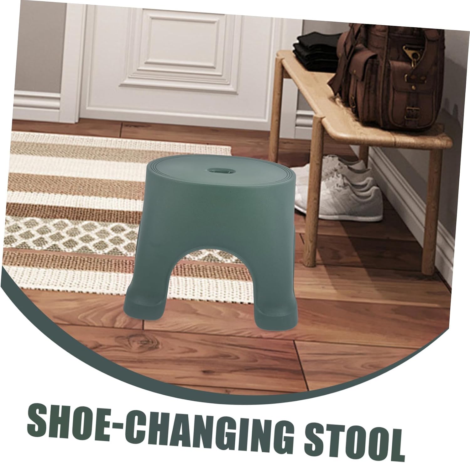 1pc Foot Stool for Potty Training Slip Step Stool for Boys and Girls Lightweight Material Small for Bathroom Living Use Sturdy Non-Skid Design