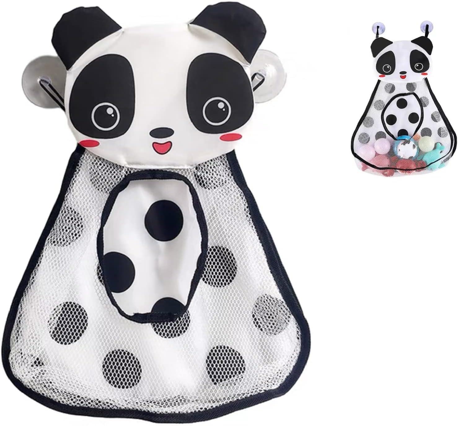 2 PCS Bath Toy Organizer Mesh Bath Toy Storage Bags Bath Toy