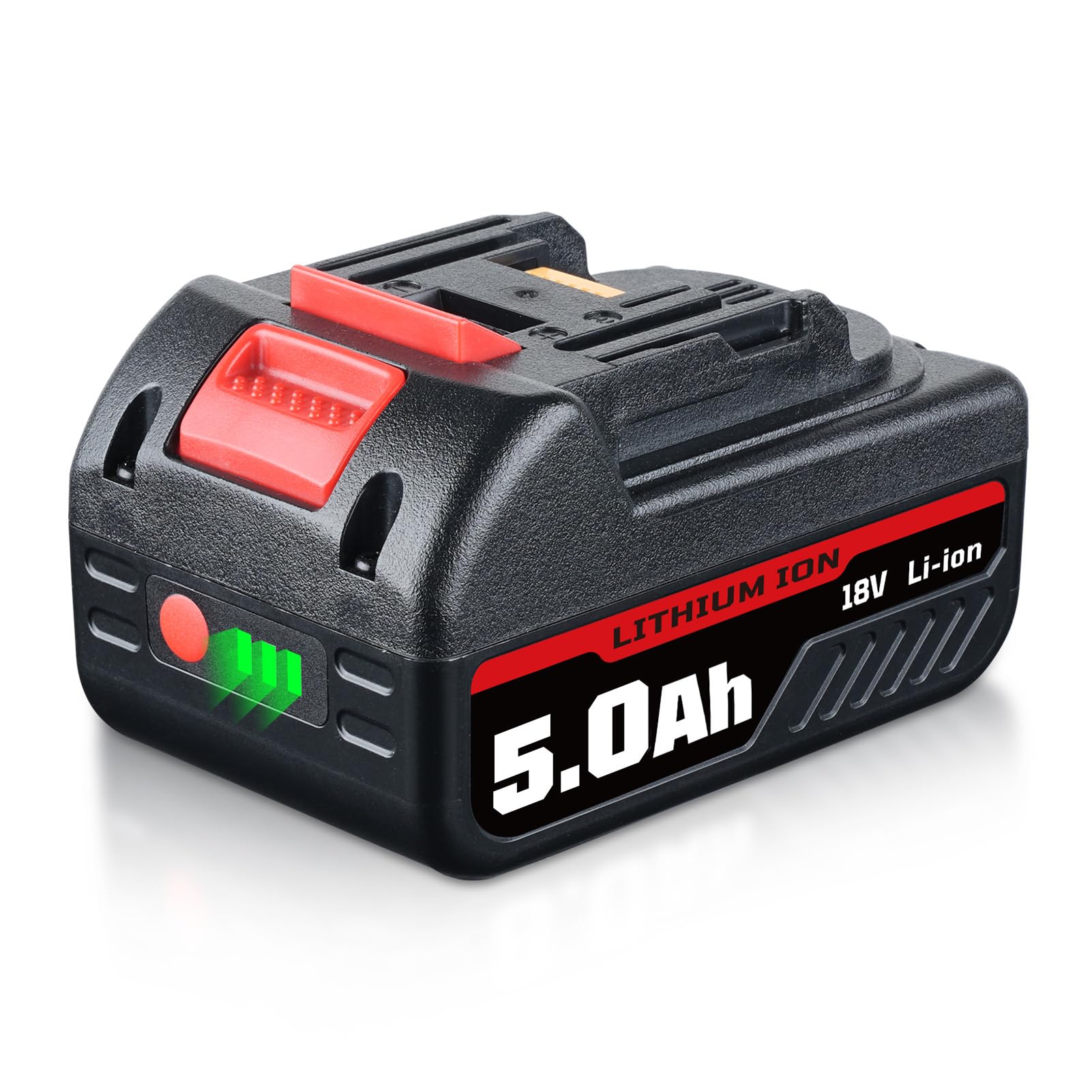 BL1860B 5.0Ah Li-Ion Replacement for Makita 18V Battery BL1850B BL1840 BL1830 BL1835 Compatible with Makita Battery 18V Power Tools with LED Indicator