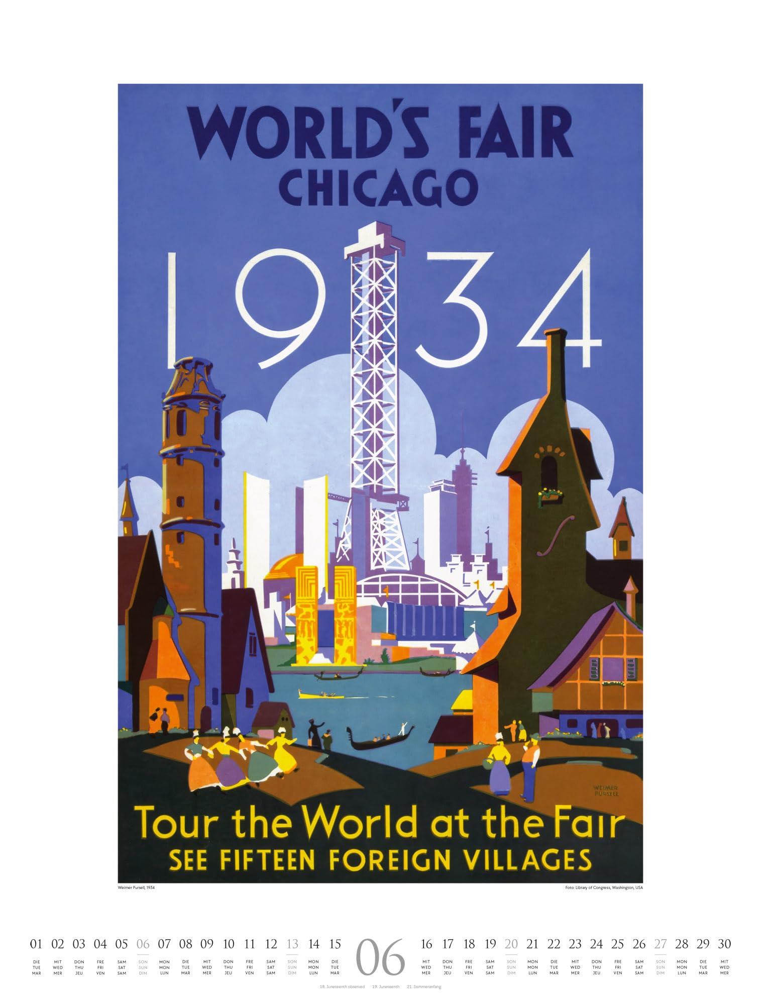 Plakate & Poster Kalender 2027 | Vintage Kunst-Kalender im großen Hochformat (50x66 cm) | Historische Plakatkunst
