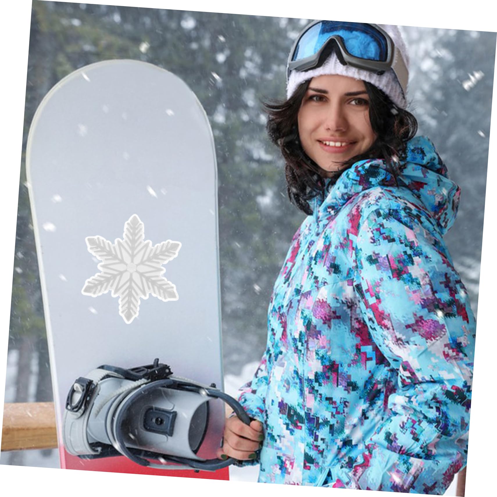 Happyyami Vasca da Bagno Decalcomanie di Skateboard Stomp Pad Adesivi di Skateboard Snowboard Antiscivolo Cuscino Pattinaggio All'Aperto Decalcomania Bordo di