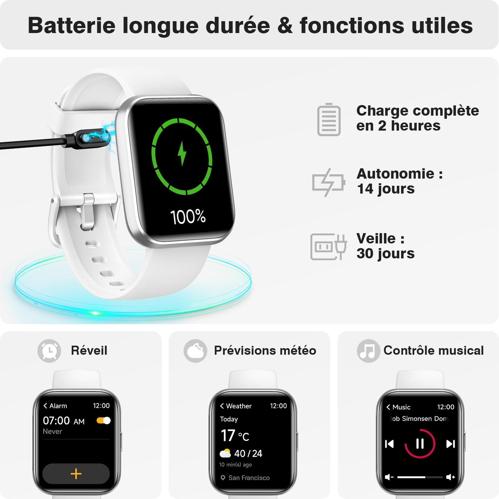 Fitpolo Reloj Inteligente Mujer con Llamadas y Alexa Asistente, 1.8" Smartwatch con IP68 Impermeable, Monitor de Pulsómetro/Sueño/SpO2, 110+ Modos Deportes Pulsera Actividad Mujer para Android/iOS