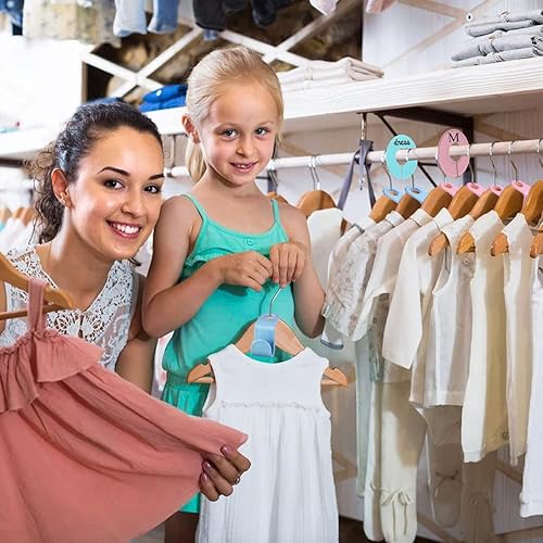 Miniatura 3 de 60 ganchos de conexión en cascada, ganchos de conexión en cascada para ahorrar espacio, ganchos de conexión en cascada, con 20 piezas divisores de