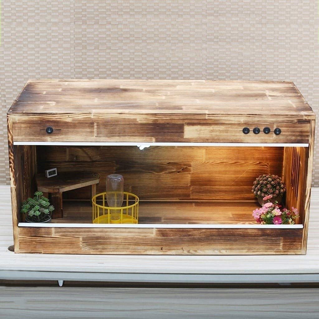 Artykuły dla zwierząt Zbiornik na płazy, Terrarium dla gadów biurowych, Pudełko siedliskowe dla gadów, Pudło do hodowli gadów