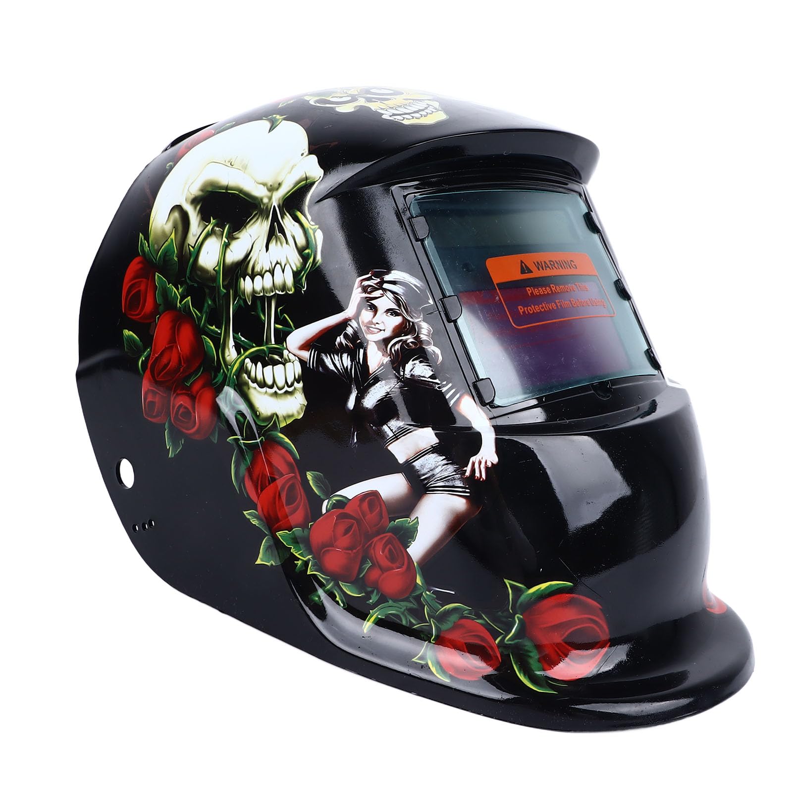 Casco da Saldatura Solarizzato Ad Oscuramento Automatico