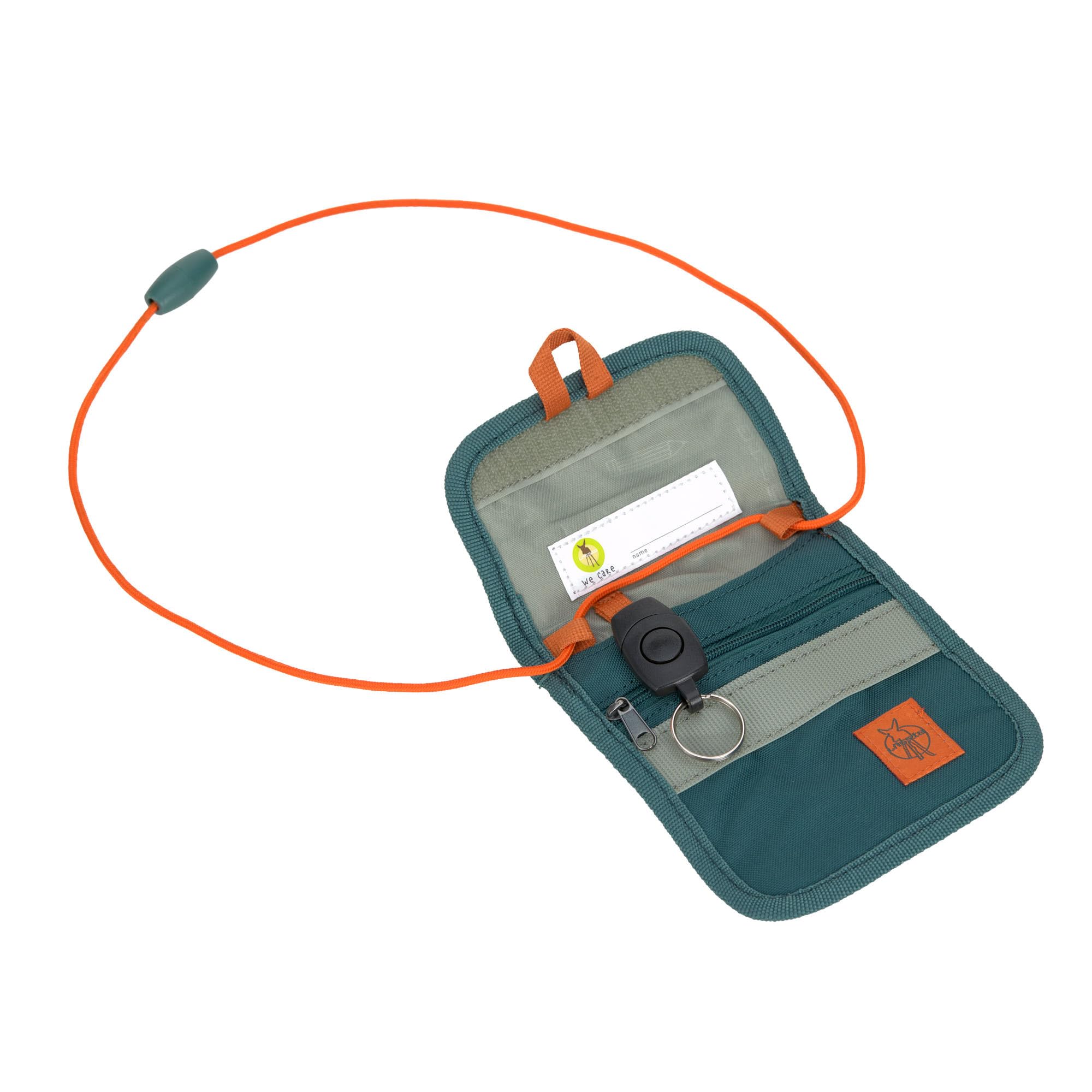 LÄSSIG 7-częściowy zestaw tornistrowy dla dzieci/szkolny Slim Unique Dark Green