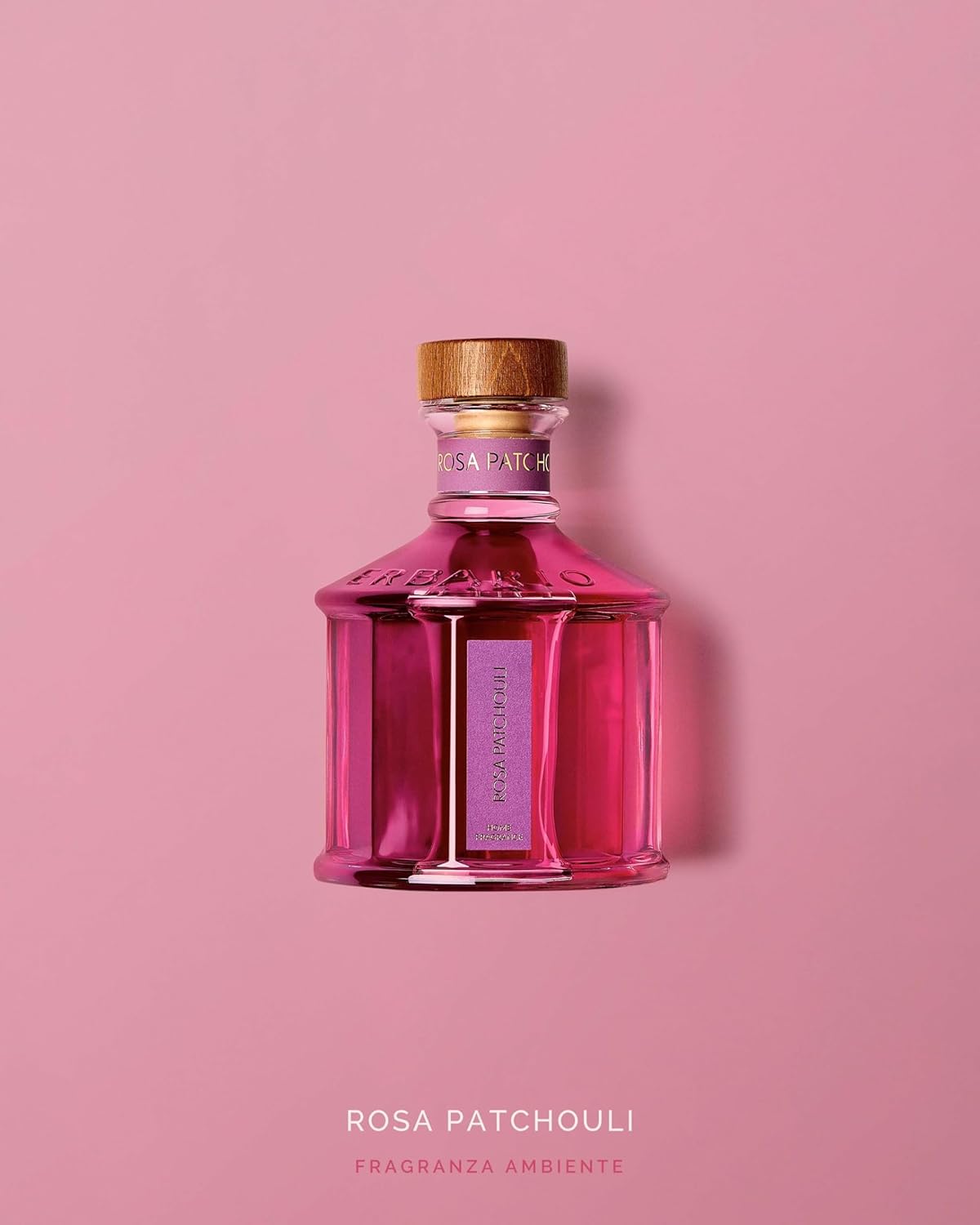 Rose Patchouli - Rosa Patouchli Erbario Tuscano 250 ml Reed Diffuser